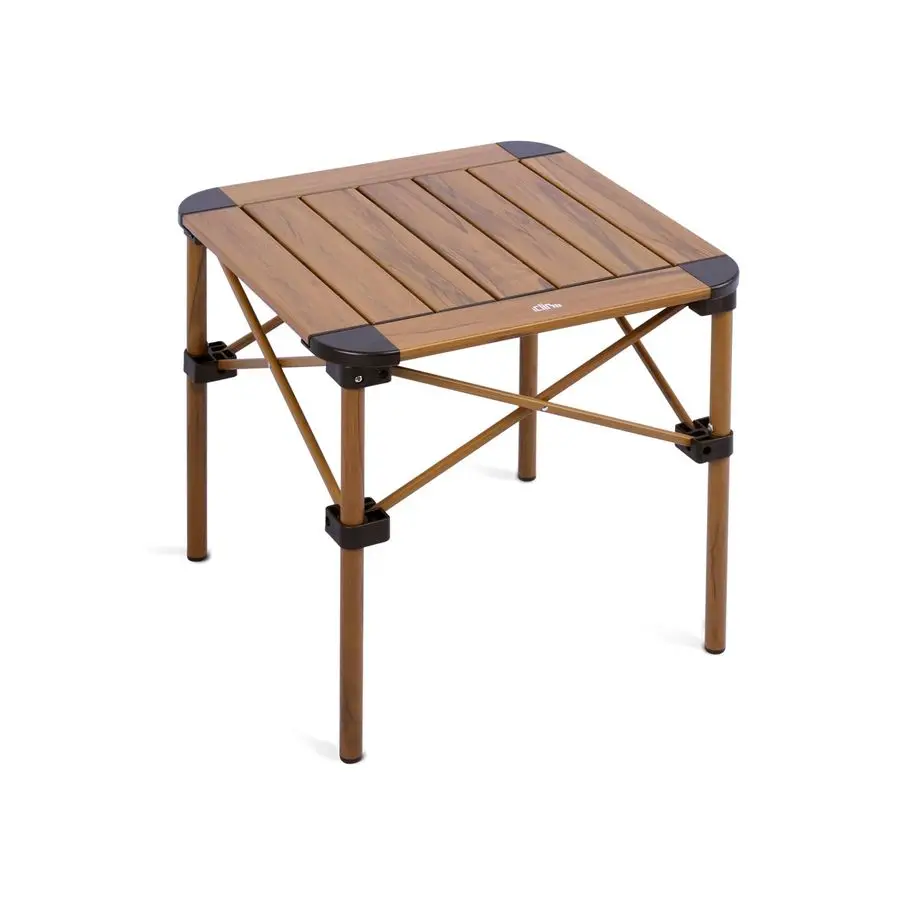 

Легкий и прочный алюминий. Складной квадратный стол с откидной столешницей и сумкой для переноски для кемпинга, пикников, барбекю, кухни на природе, размер S