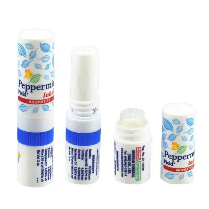 6 Stück Thailand Nasen inhalator verhindern Sonnenstich Anti-Influenza lindern Reise krankheit aromatische Pfefferminz Inhalator Anti-Influenza