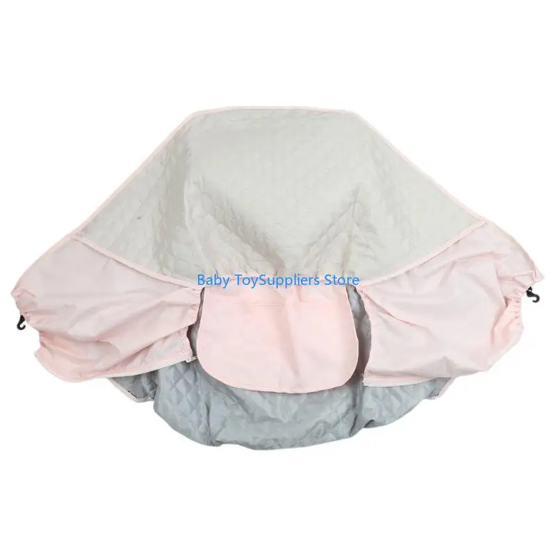 

R1WF Baby Pushchair Weather Shield Rain Cover Breathable Baby Pushchair Cover Accessories Portective Shield