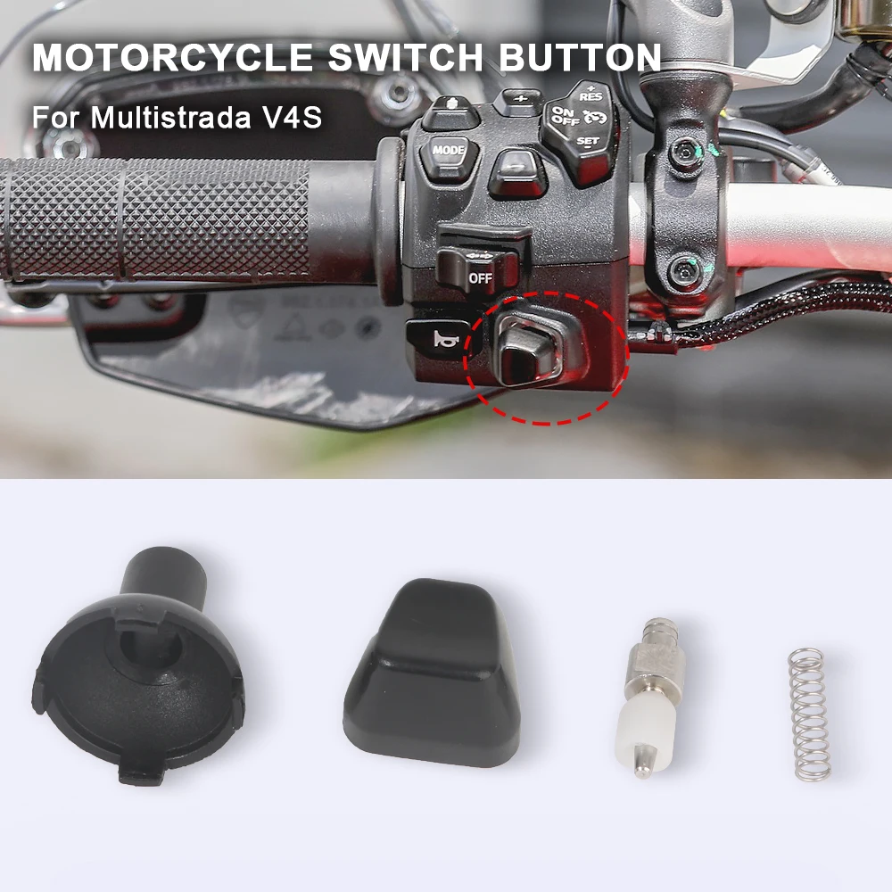 

Motorcycle Switch Button Accessories For Ducati Multistrada V4S V4 S 2021 2022 2023 2024 2025 Left Handlebar Control Buttons