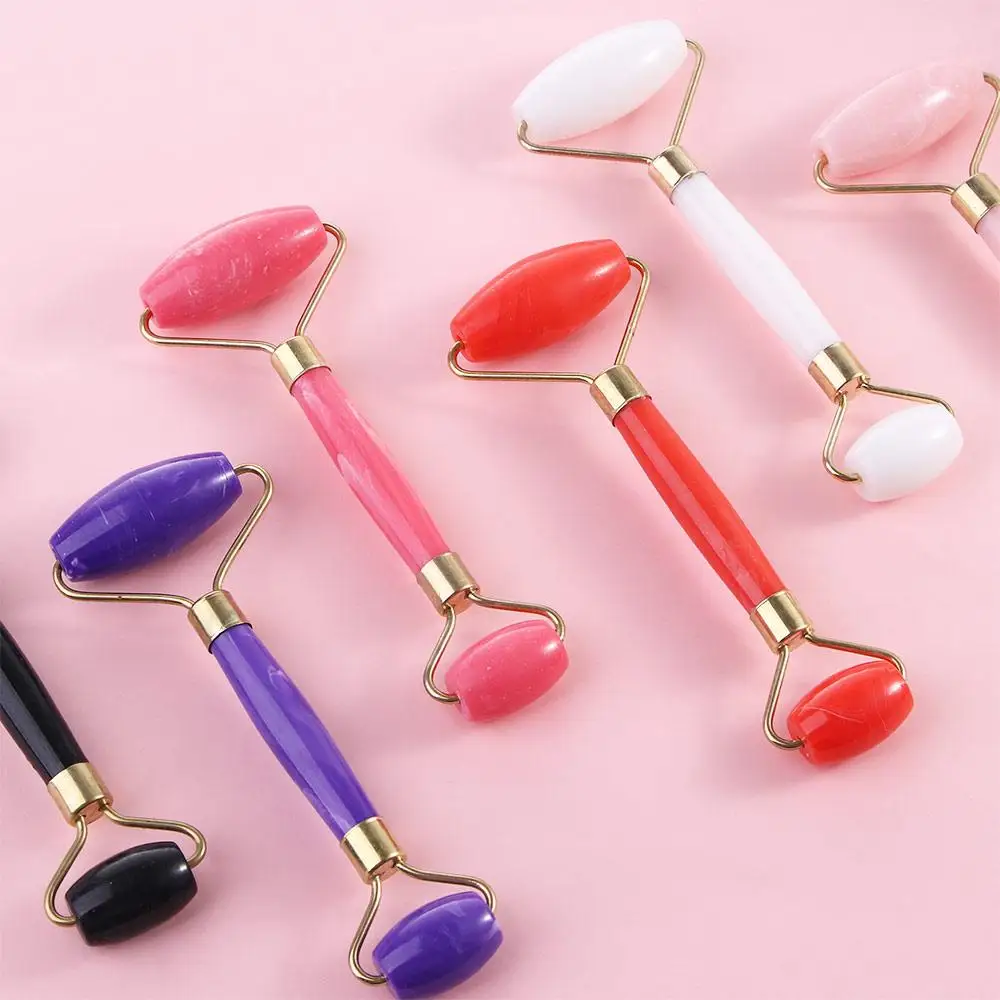 Girls Eye Anti-Aging Beauty Tool Skin Care Slimming Neck Double Head Roller Massager Facial Massager Roller Guasha Board