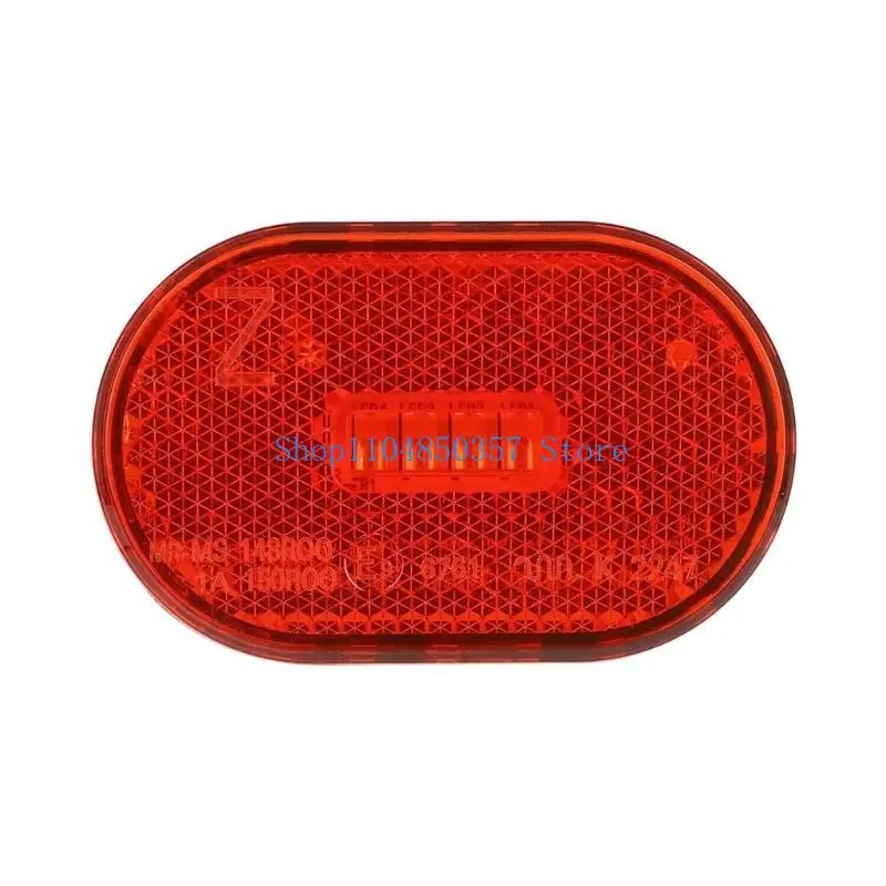 

652F Light Weight LED Rear Light Safety Warning Rear Mudguard Lamp For 5 Electric Scooters Driving Taillights