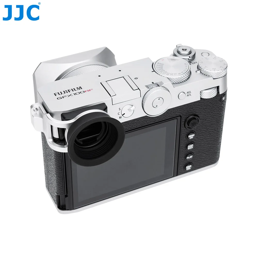 JJC Weiches Silikon-Augenmuschel-Okular für Fujifilm GFX100RF Augenmuschel-Sucherschutz, staubdicht, verlängerter Augenschutz – Detail 20
