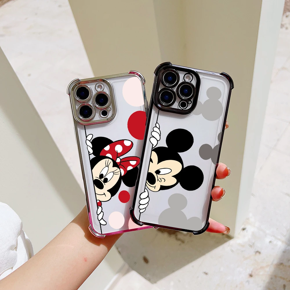 M-MickeyS M-MinnieS MouseS Phone Case For Oppo A98 A97 A9 A79 A78 A76 A74 A72 A5 A54 A55 A17 A15 4G 5G Shockproof  Armor Cover