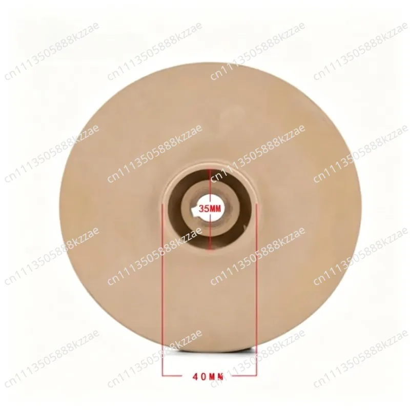 Water Pump Impeller Plastic PPO for Self Priming Centrifugal Pump Stainless Steel Water Pump Repair Parts