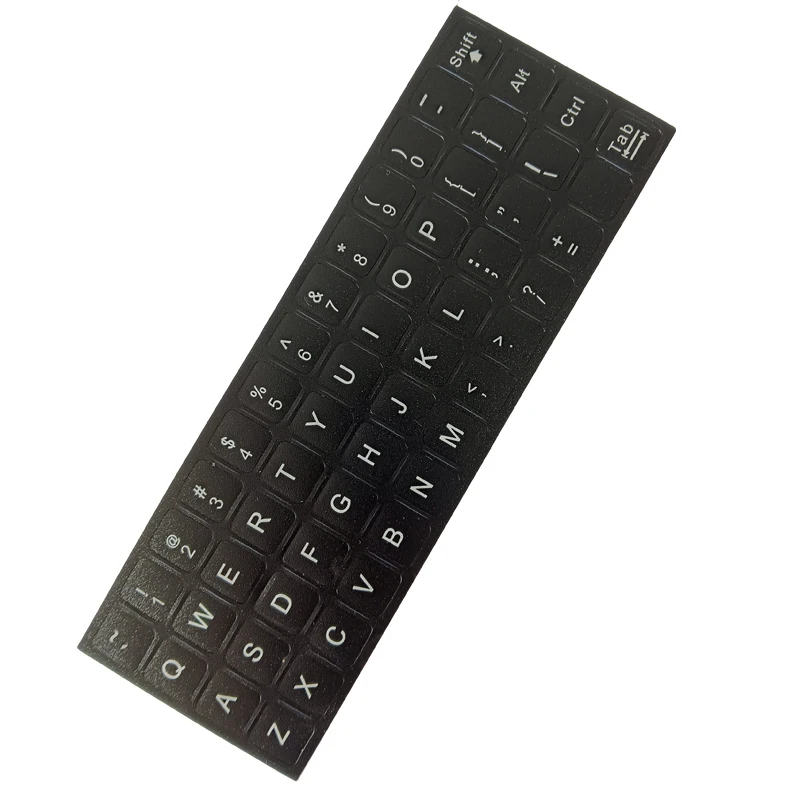 Russische Toetsenbord Stickers Letters Engelse Italiaanse Voor Laptop Pc Computer Rus Sleutel Sticker Ukr Toetsen