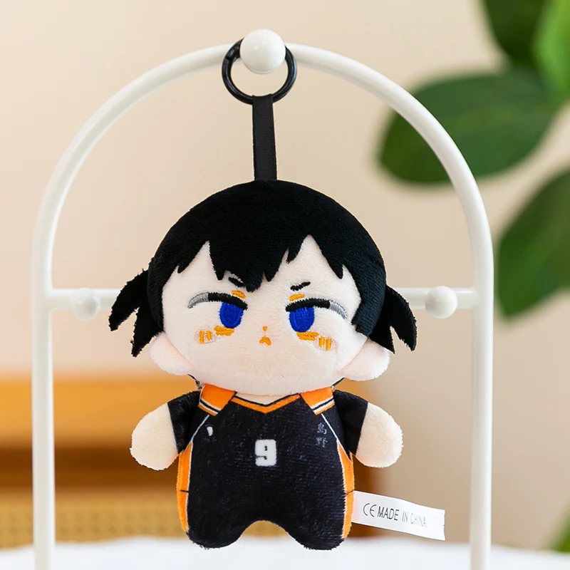 Haikyuu!! Anime Plüsch-Schlüsselanhänger Hinata Kageyama Oikawa Kuroo Nishinoya Puppe Taschenanhänger Sammlerstück Anhänger Rucksack Handtaschen-Deko – Detail 4