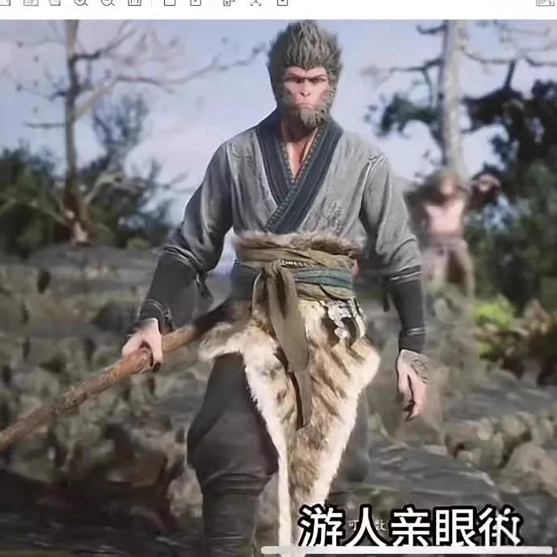 

Game Black Myth Wu Kong Cosplay Costumes Anime The Destined One Wukong Initial Version Qitian Dasheng Cos Adult Kids Party Maskc