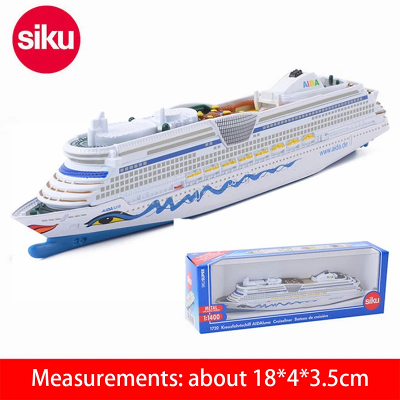 سيكو ديياكاست 1:1400 مقياس 1720/1723 نموذج سلسلة سفينة سياحية من السبائك والبلاستيك لمجموعات العرض
