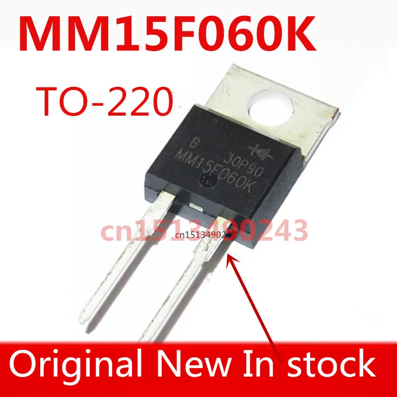 Original 5PCS/lot MM15F060K 15A/600V TO220-2 New In stock