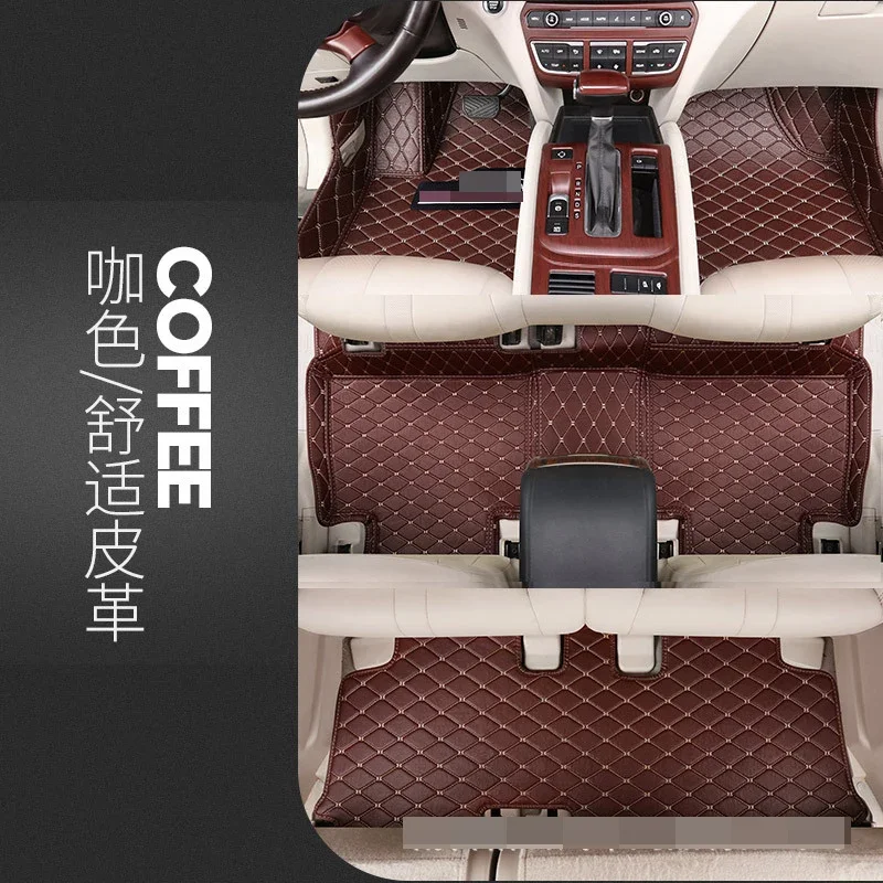 For Chery Exeed VX non-slip car mats Exeed VX (7-seater) waterproof and wear-resistant car foot mats 2021  edition model