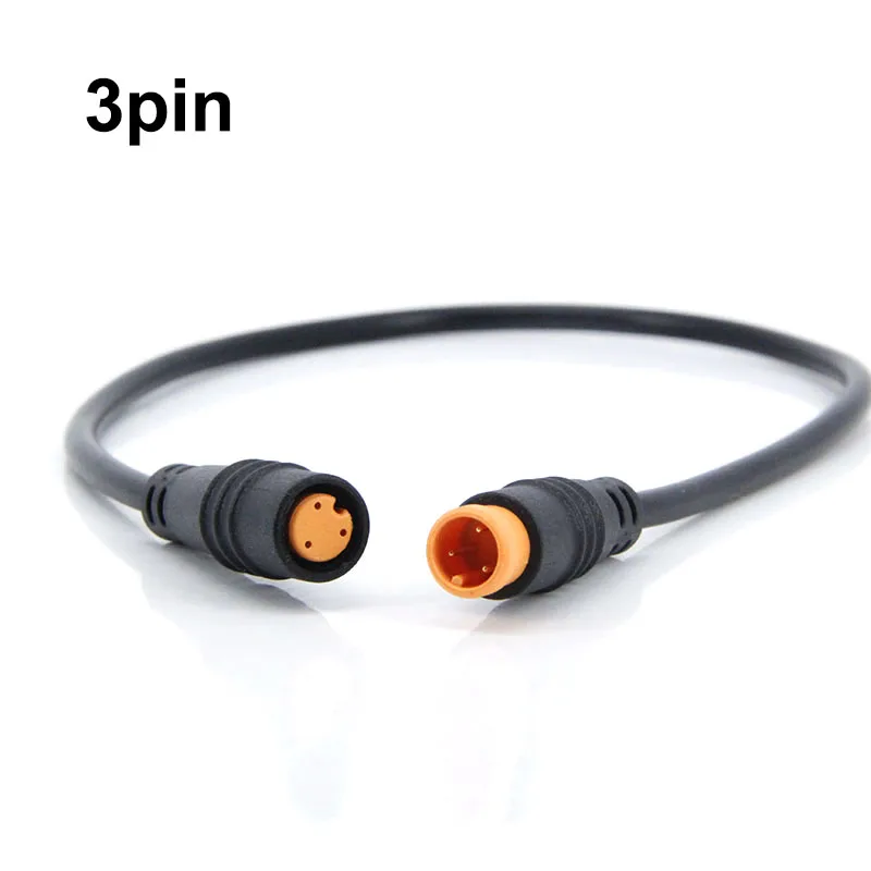 20/30 cm M8 2 3 5 Pin E-bike Sensor männlich weiblich zu männlich weiblich Ebike stecker Kabel Butt Joint Elektrische Fahrrad Wasserdichte Draht – Detail 14