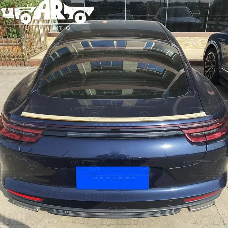 Spoilers Factory Upgrade Parts ABS Add On Style Rear Boot Spoiler Tail Wing 971 For Porsche Panamera 2016+