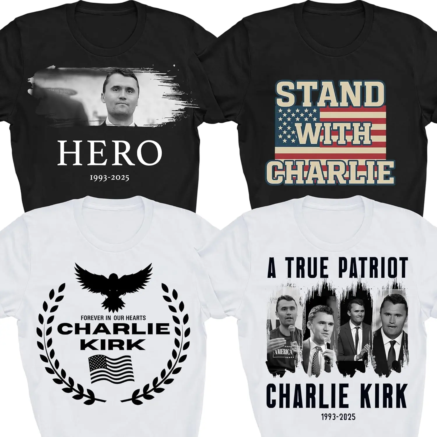 

Team Charlie – Team Kirk Tribute Shirt | Memorial Graphic Tee