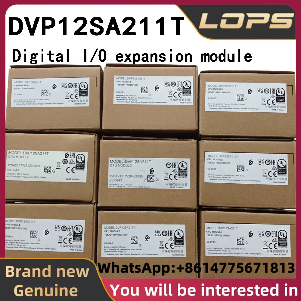 DVP12SA211T brand new original Delta Digital output expansion module in stock, welcome to inquire.