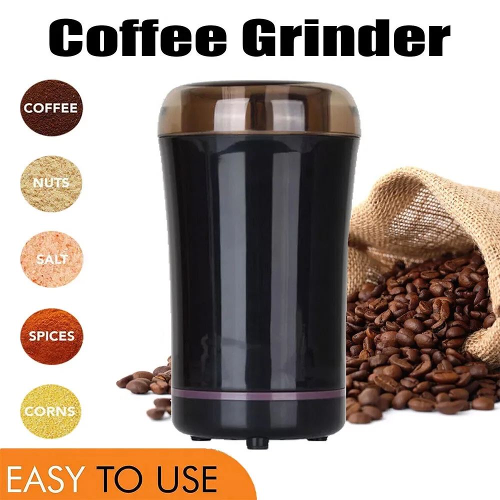 Electric Coffee Grinder Grinding Milling Bean Nut Spice Matte Blade Blender