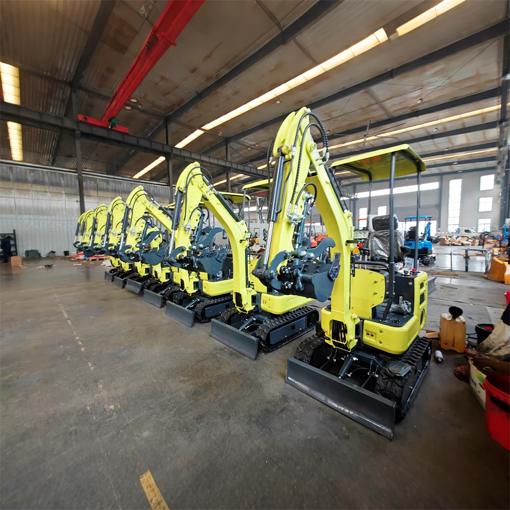 1 Ton Small Excavator, CE Approved & Customizable | Factory Direct Shipping, Low Maintenance & High Performance