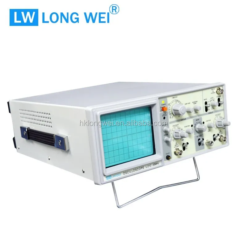 

New Type Longwei L-212 20MHz Analog Oscilloscope Power Supply 220V Input AC Voltage