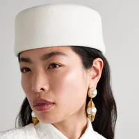 Sombreros de fieltro planos con tapa dura Vintage para mujer, boinas de fieltro de lana 100%, tocados de boda, pastillero para fiesta de cóctel y boda