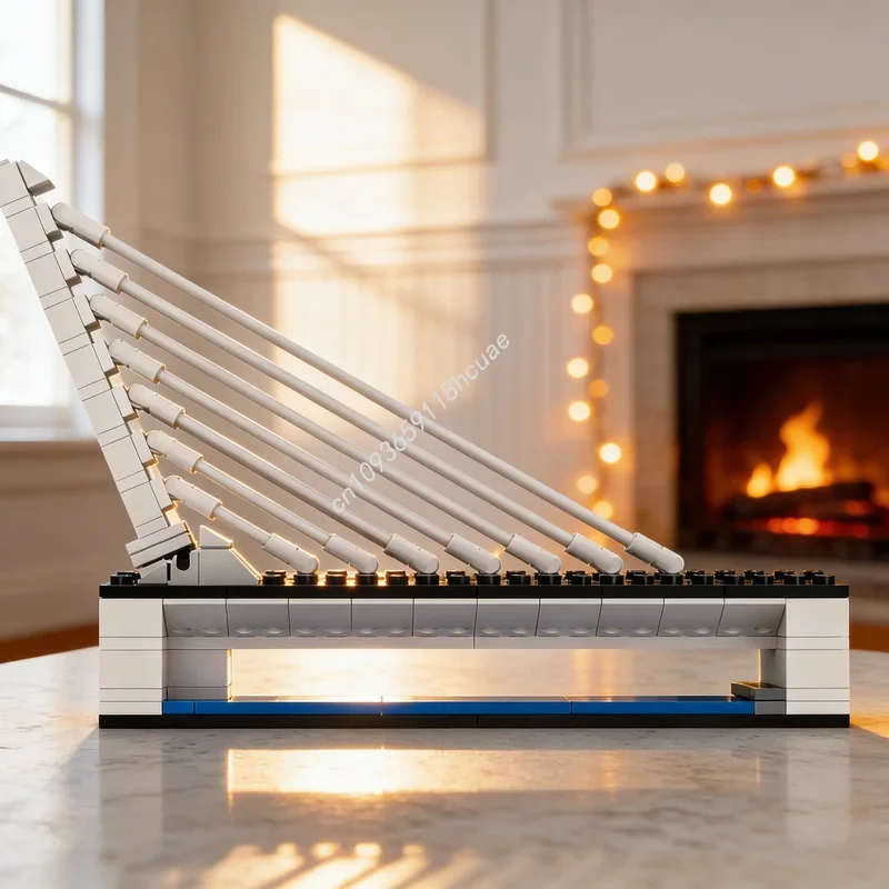 

Набор строительных блоков MOC «Мост Альамильо в Севилье», 185 деталей, архитектурная модель, конструктор, творческая идея, подарок на Рождество