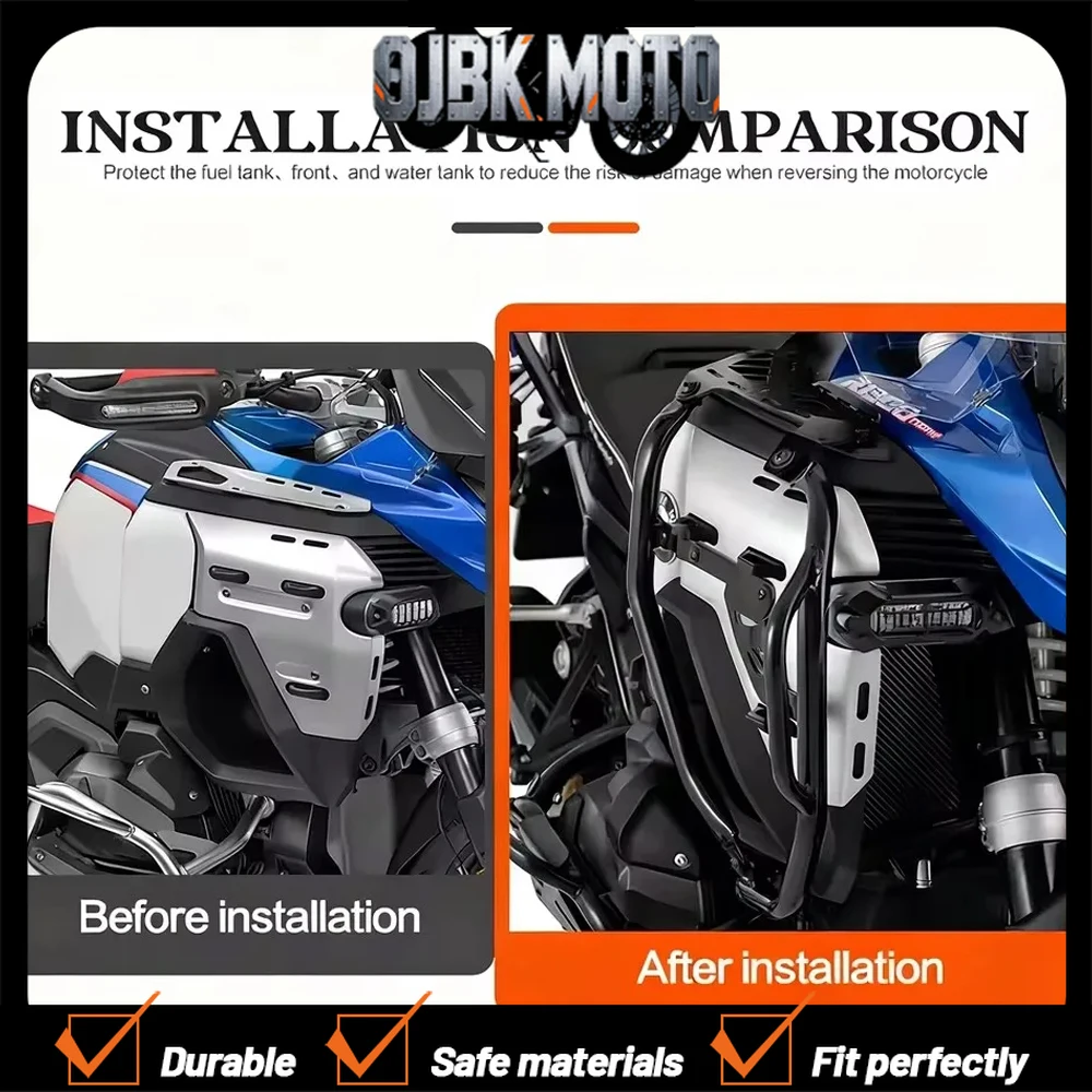 

For BMW R1300GS Adventure 2024-2025 Motorcycle Ultimate Frame Protection Bumper Crash Bars Engine Tank Guard Accessories