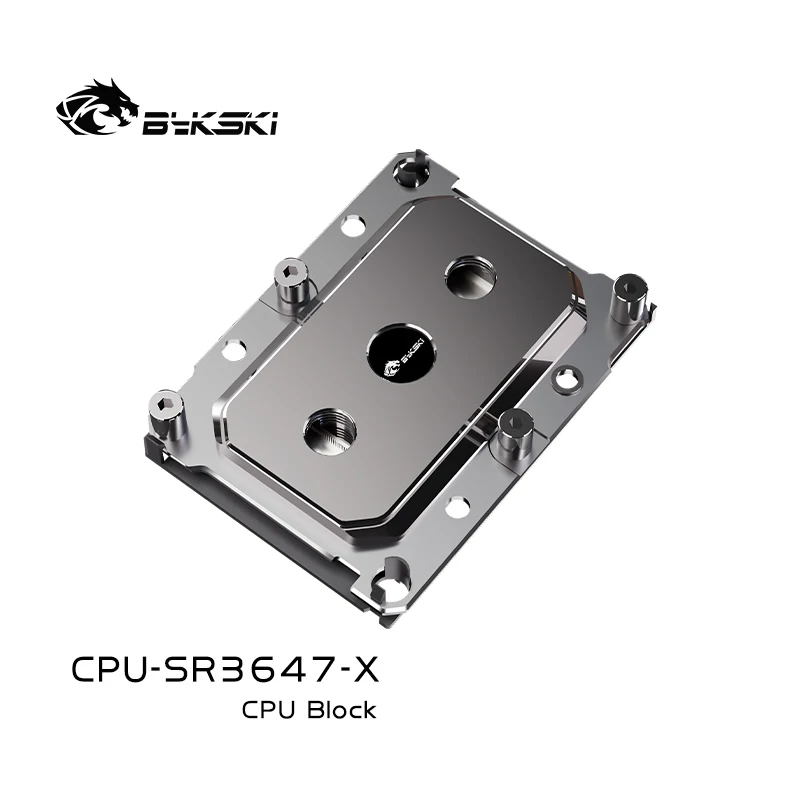Bykski CPU-SR3647-X CPU Water Block Use for Intel LGA 3647 Socket Rectangle CPU / Copper Metal Radiator Liquid PC Cooler System - Image 4