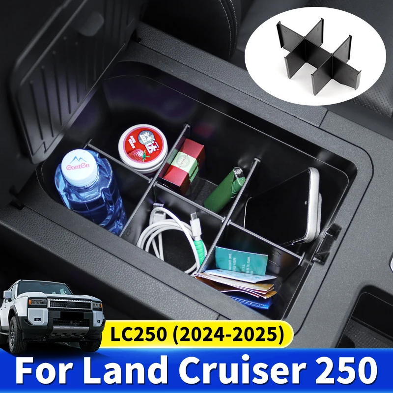 

Armrest Box Partition Plate For Toyota Land Cruiser Prado 250 2024 2025 1958 J250 Partition Storage Interior Accessories LC250