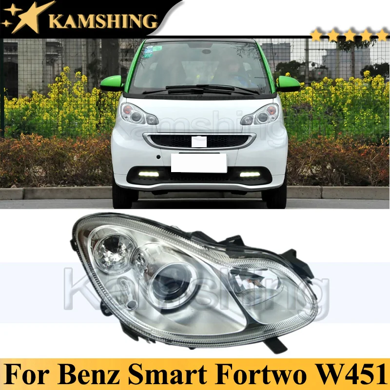 

Kamshing Front Bumper Head Light Head Lamp For Benz Smart Fortwo W451 2009-2015 Headlight Headlamp Front Turn Signal Light Cover