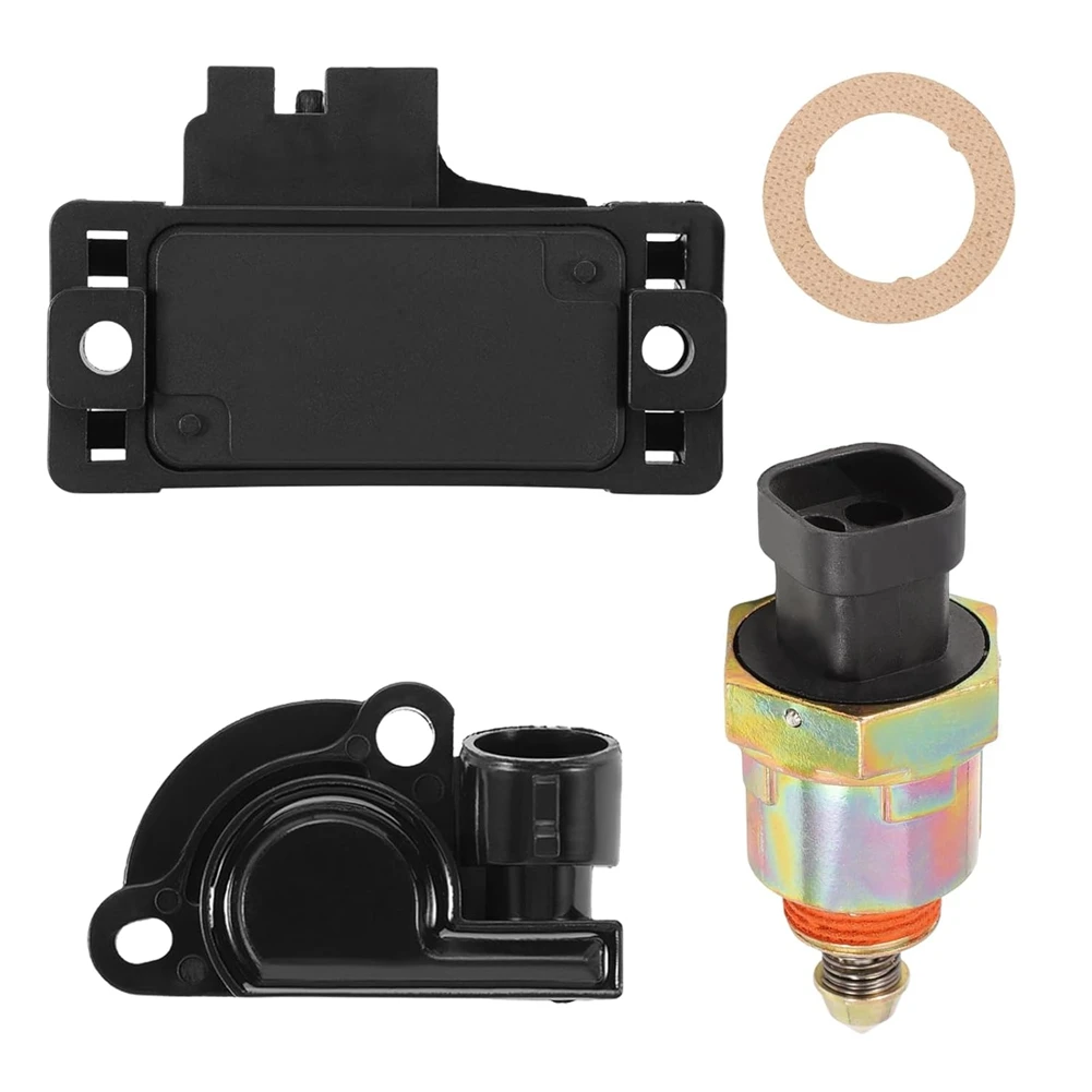 NEW-IACV válvula de Control de aire en reposo colector de mapa TPS Sensor de posición del acelerador 7696064 para Chevy C1500 C2500 K1500 K2500 Suburban