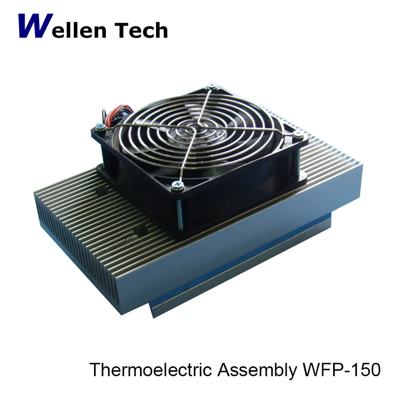 DIY Cooler Fan System WFP-150W Peltier Thermoelectric Cooling Module with Heatsink Kit for Semiconductor Applications