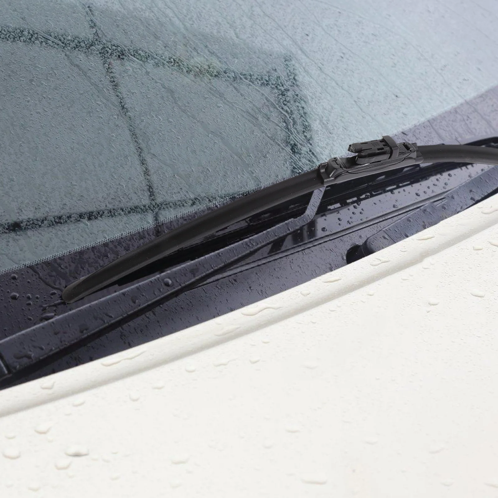 

Car Windshield Wiper Blades Frameless Design Durable Quiet Replacement For Windscreen Wiper Strips Accessories Tool