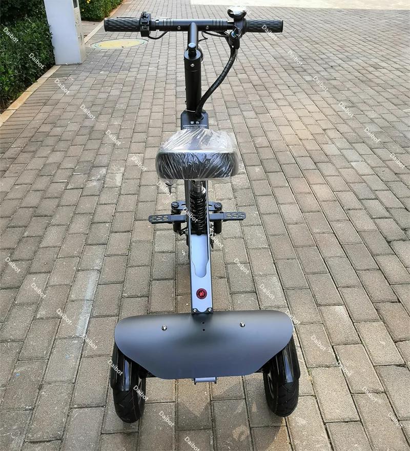 Eltern-Kind-Elektro-Scooter mit 3 Rädern und Sitz, 350W 36V, faltbarer Mobilitätsroller, leicht, für Familie und Erwachsene – Detail 18