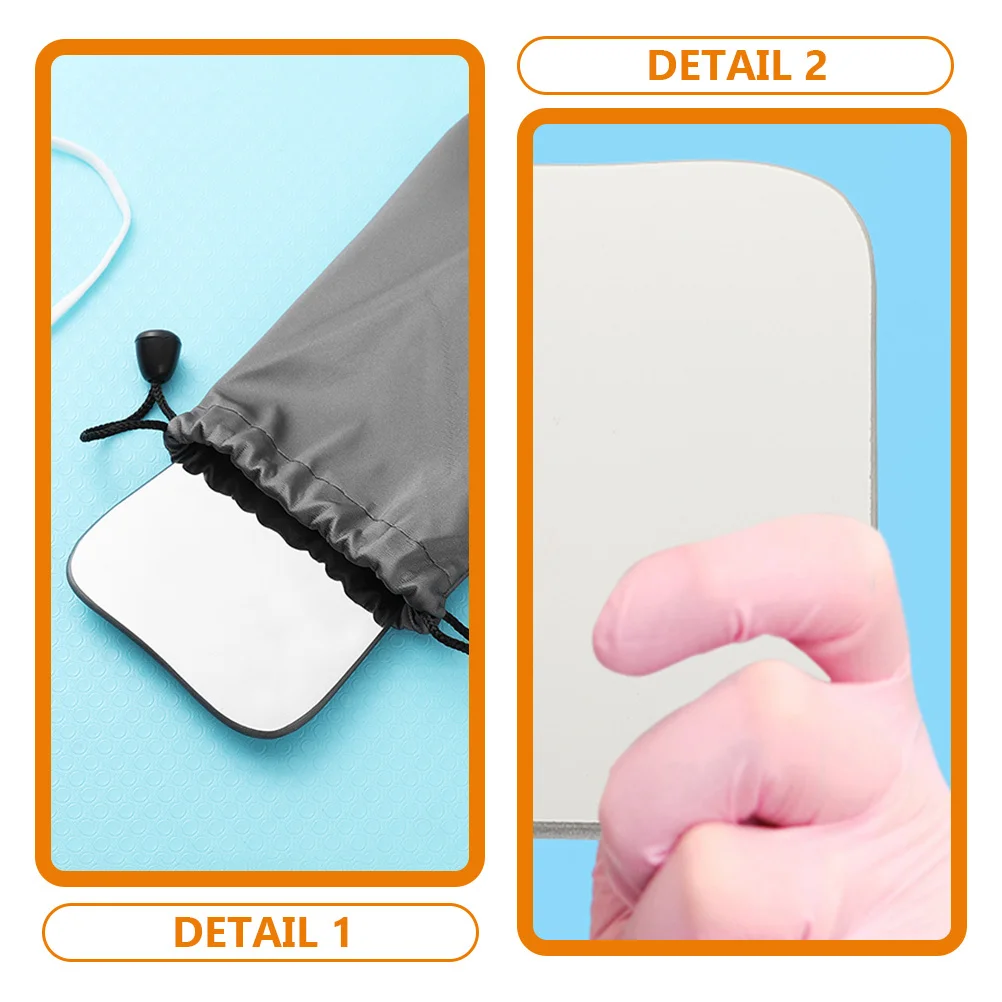 

3Pcs Dental Mirror Glass Premium High Definition Observation Mouth Mirror Professional Teeth Inspection Tool