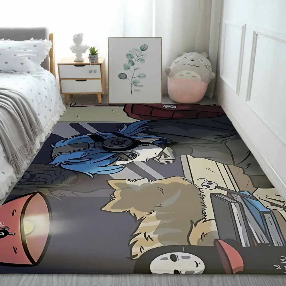 

Cool S-Sally Face P-Pillows Floor Mat Art Carpet Rug For Bedroom Living Room Sofa Home Doormat Decor,Large Kid Non-slip Floor M