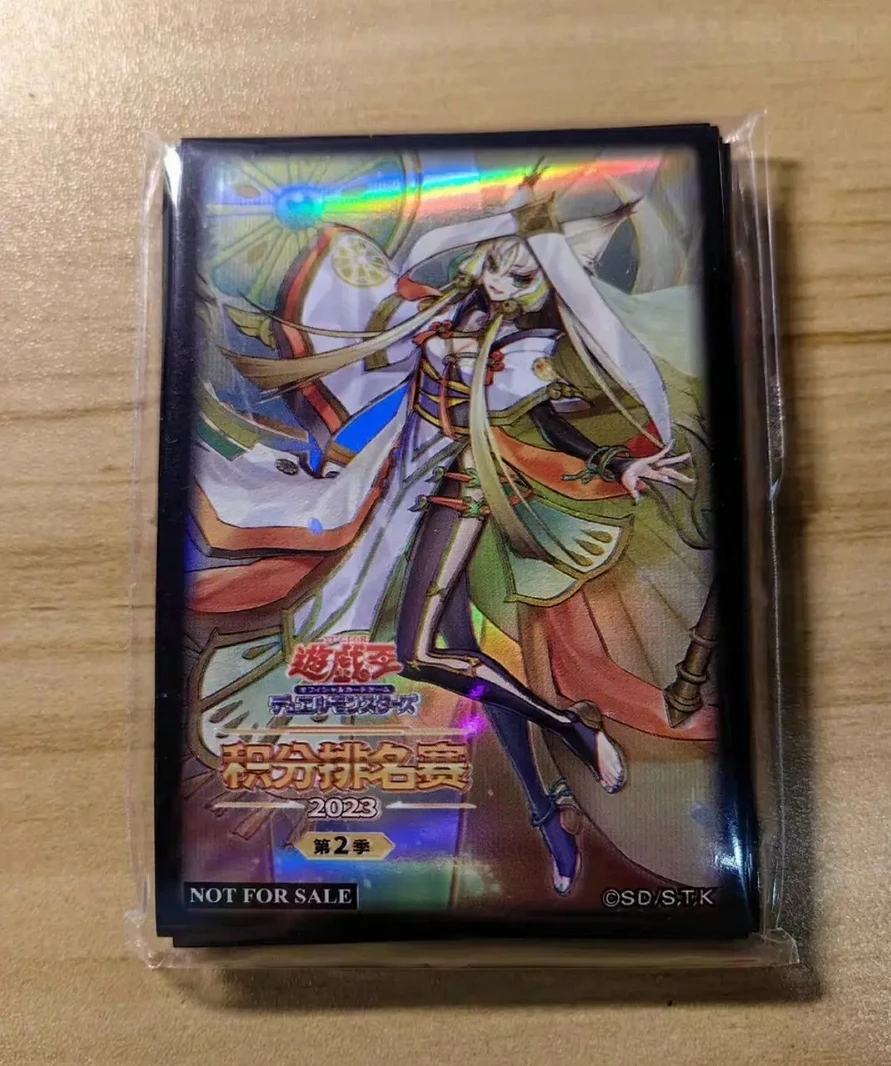 

30Pcs Yugioh KONAMI Duel Monsters Arahime the Manifested Mikanko Collection Official Sealed Duelist Card Protector Sleeves