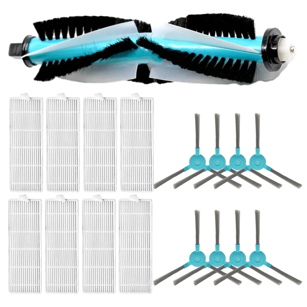 Accesorios esenciales de repuesto para Robot aspirador Conga 1390 1290, cepillo principal y lateral de repuesto