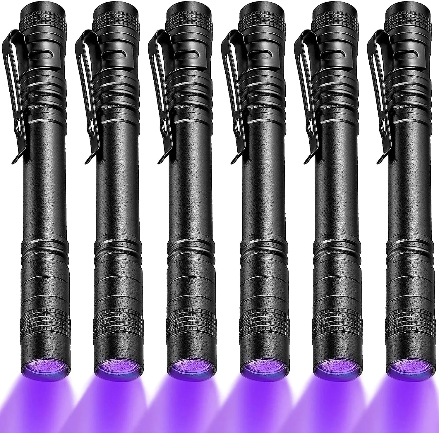 UV Black Light Flashlight Small Blacklight Flashlights Pen Lights for Leak Pet Urine Inspection Dry Stain Detector