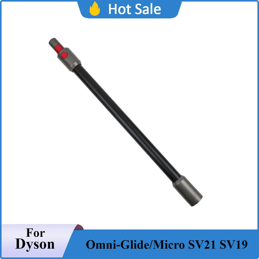 

For Dyson Omni-Glide/Micro SV21 SV19 Vacuum Extension Wand - Extra Long Reach Aluminum Tube Replacement Part
