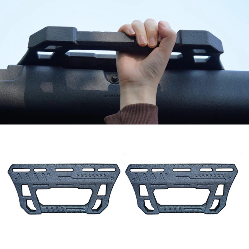 Car Interior Accessories Aluminium Alloy Roof Hardtop Roll Handle Grab Bar for Ford Bronco 2021+
