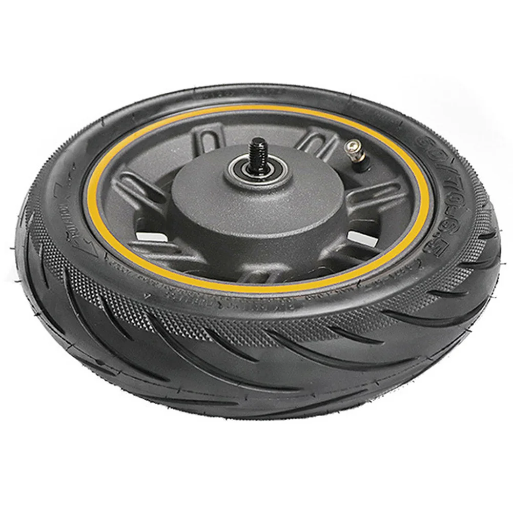 Upgrade to 10 Inch Front Wheel Hub Drum Brake and 60/70 65 Tubeless Tyre for improved performance on For Ninebot Max G30