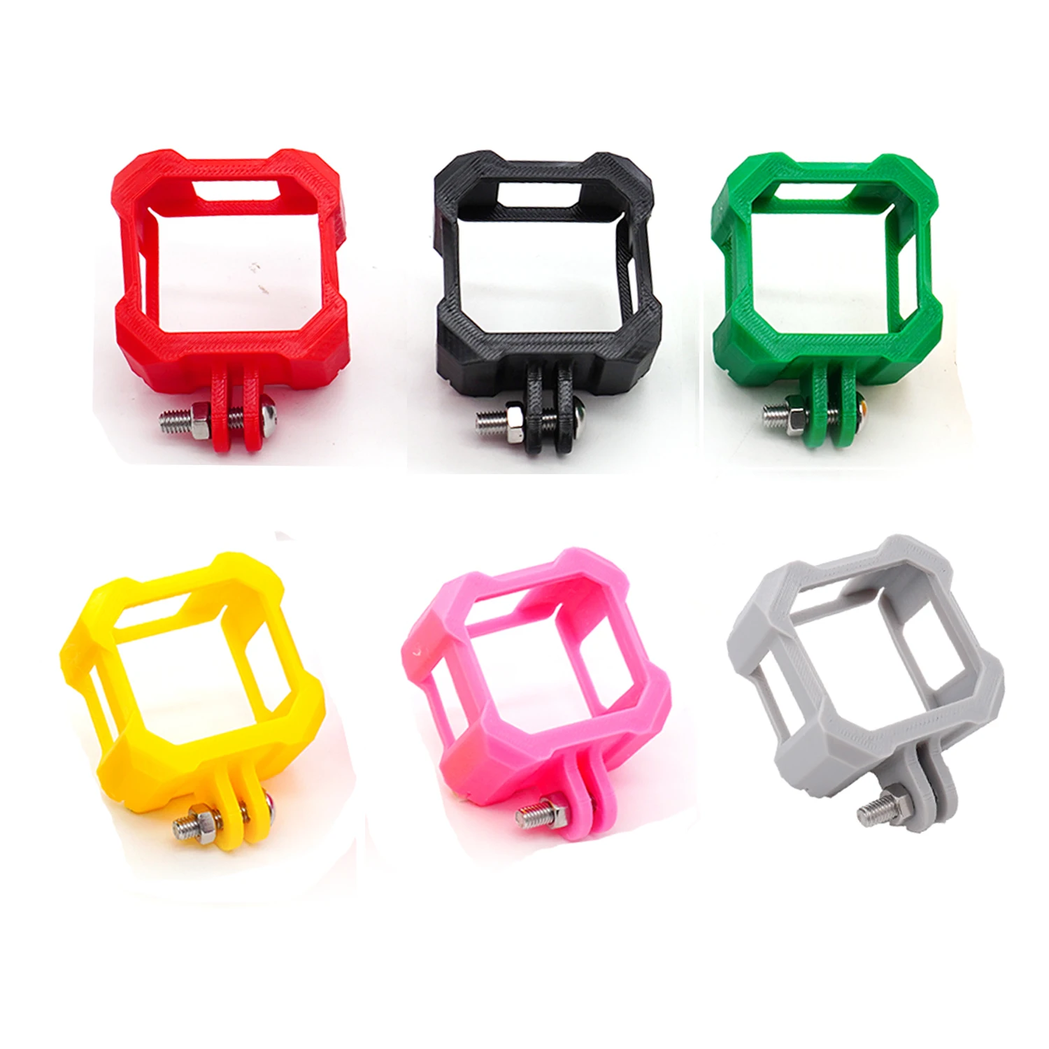 YSIDO Custodia protettiva per fotocamera in silicone Protezione antigraffio per action camera Protezione in silicone Parti protettive per parte DJI Action 2