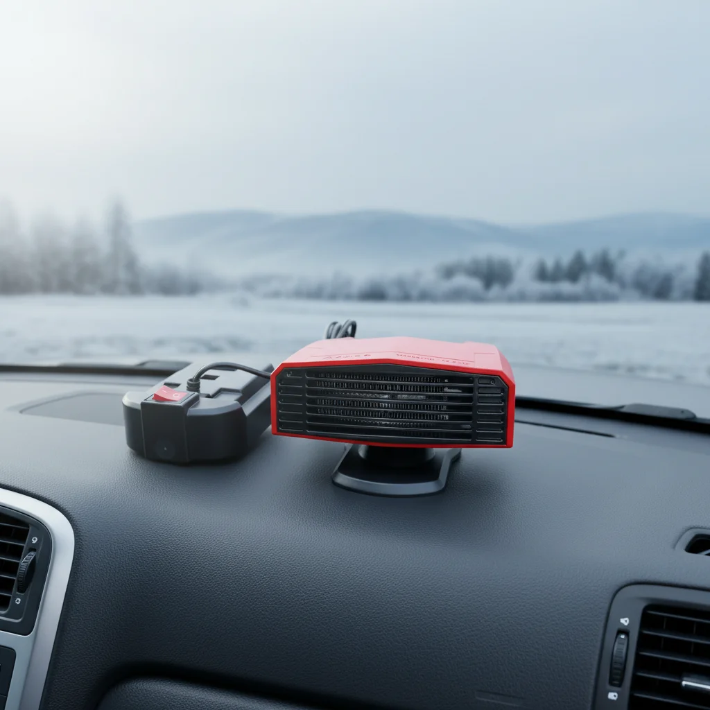 

Car Heater Electric Cooling Heating Fan Electric Heater Fan Snow Demister Cold Defrosting Warm Wind Heating Fan For 18V Battery