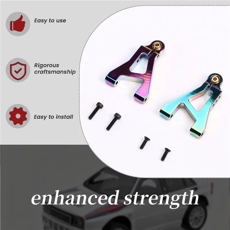 Accesorios para coche RC, Kit de brazo oscilante inferior delantero, actualización para modelos MJX 1/14(14301/14302 14303 14304)-Y34A