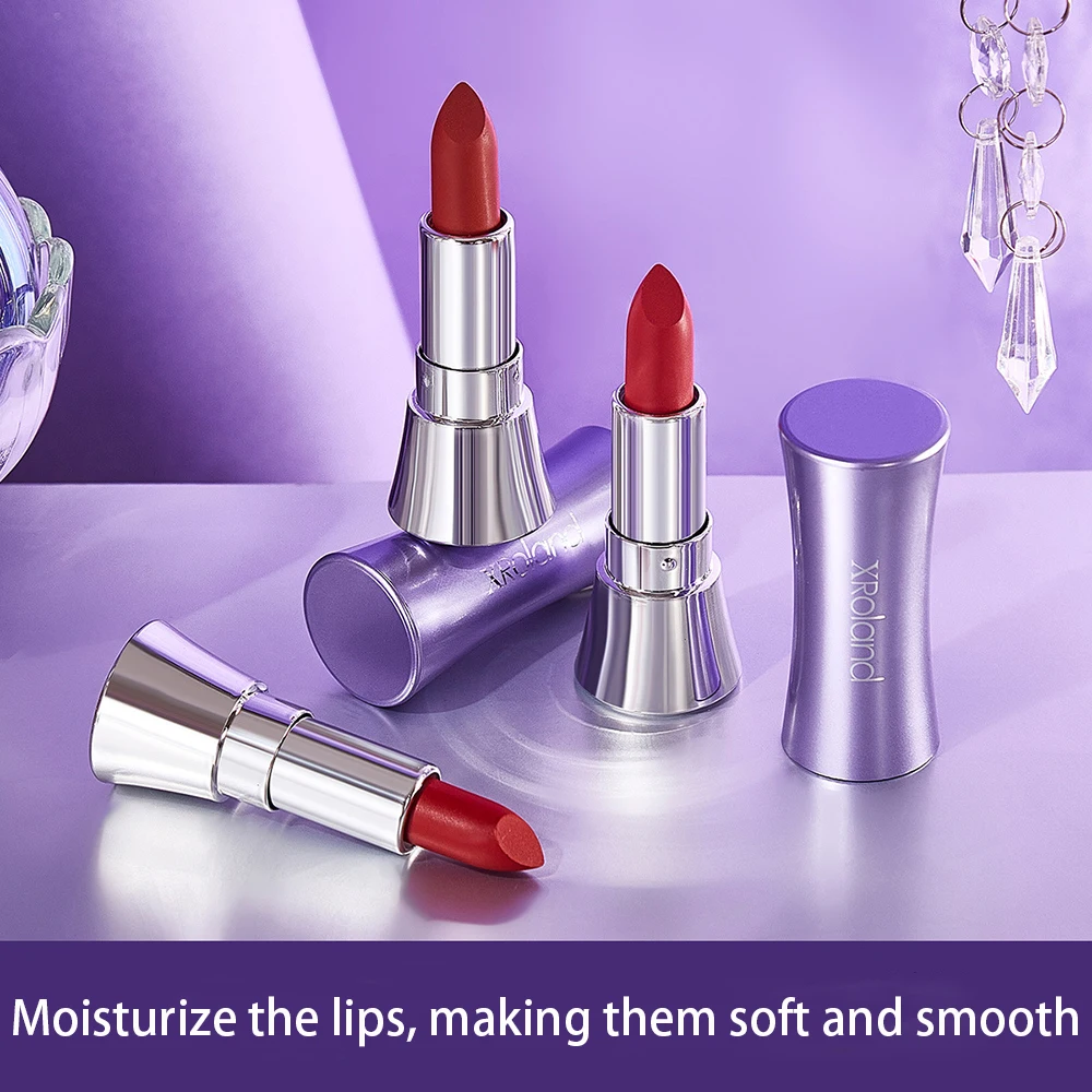 3 قطعة/مجموعة كلاسيكية رائجة البيع المكياج للنساء أحمر الشفاه روج أحمر عاري الشفاه عصا الرطوبة ماتي ملمع الشفاه الشفاه ماكياج مستحضرات التجميل