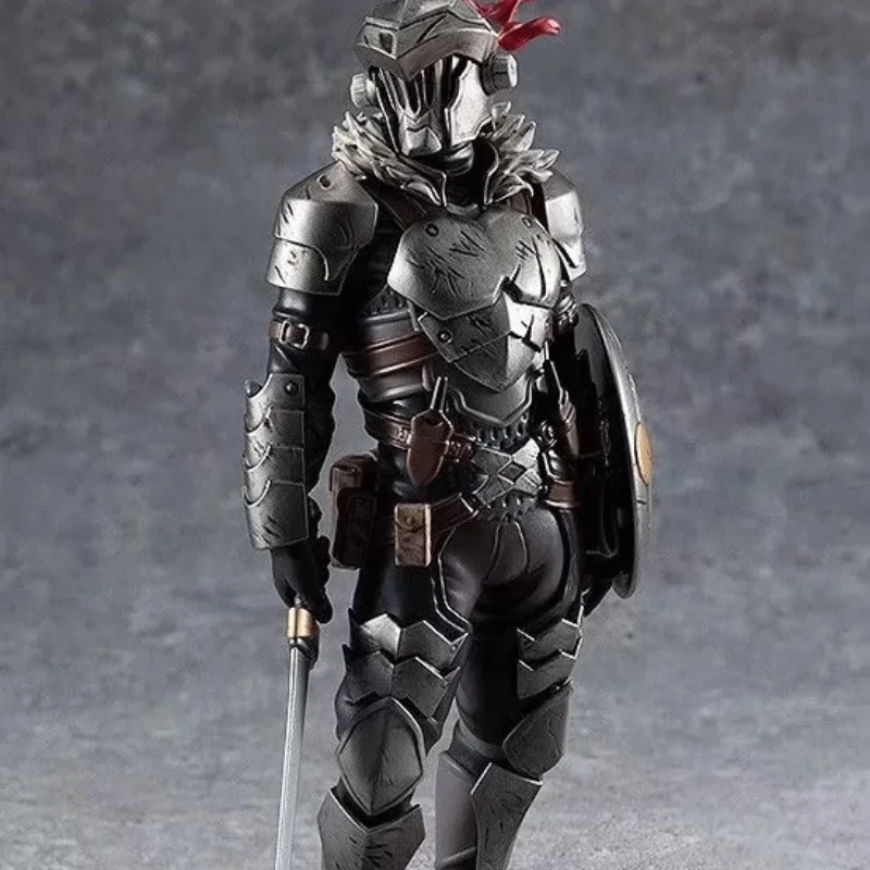 17cm Goblin Slayer Action Figure Handmade Gk Pop Up Parade Goblin Killer Hunter Adventurer Anime Model Black Collectible Toys