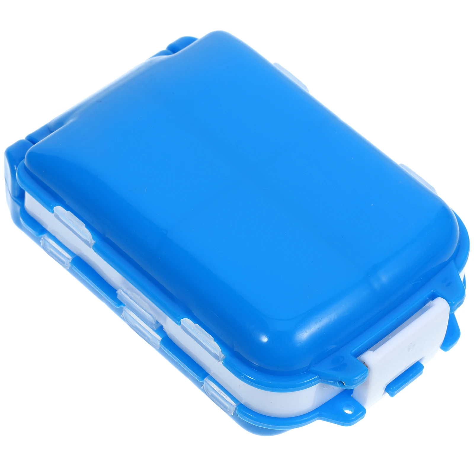 

Three Layer Eight Grid Medicine Box High Capacity Portable Small Travel Pill Organizer Household