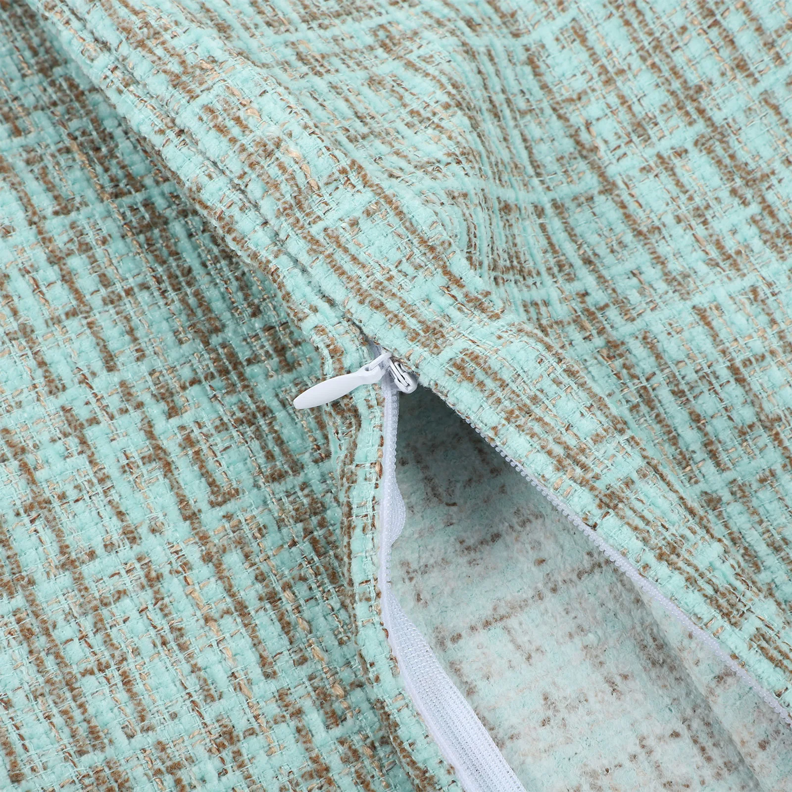 

Square Decorative Throw Pillow Cover Exquisite Craftsmanship Multi-Functional Design Easy to Clean Home Sofa Cushion