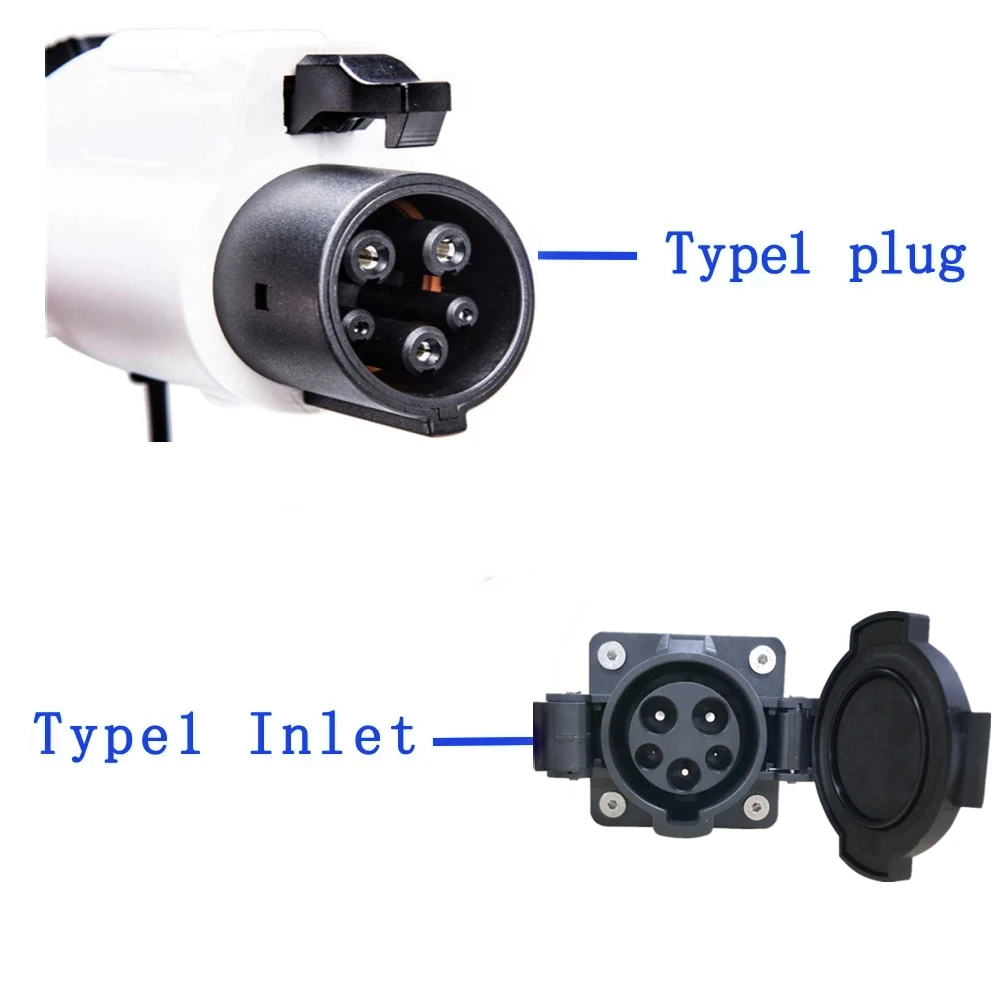 AC 16A 32A EVSE ingresso livello 2 per la ricarica di veicoli elettrici per Ford DUOSIDA J1772 tipo 1 spina EV connettore per caricabatterie caricabatteria da auto