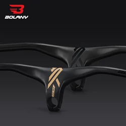 BOLANY 775mm Mtb Handlebars Integrated Handlebar For Mountain Bike Reduce Resistance Aluminum Alloy Bike Handlebar 28.6mm