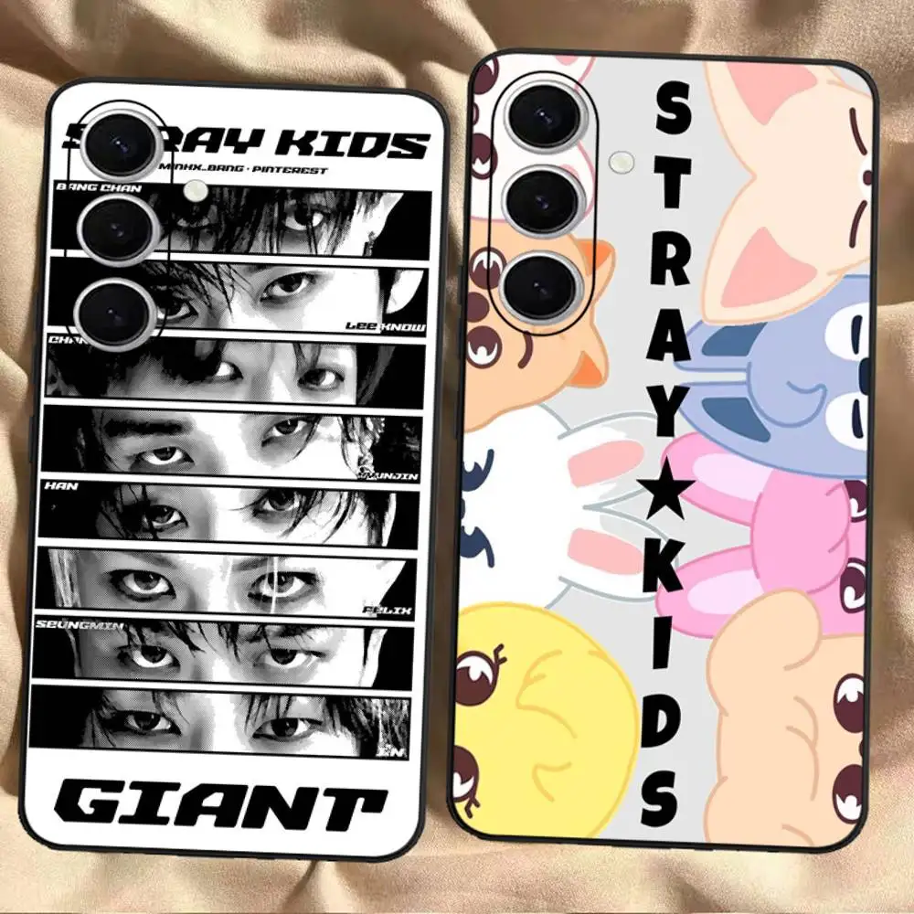 1PC Fashion Kpop S-Stray-Kids Phone Case For Samsung S 24 fe 25 Ultra plus 20 lite 21 30 22 23 24 22 Ultra 5G Fundas view 2